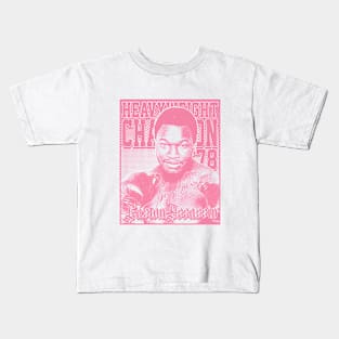 Larry Holmes Pink Kids T-Shirt